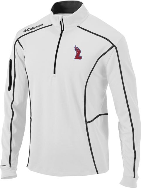 Lee University Columbia Omni Wick Shotgun 1/4 Zip Primary Mark - ONLINE ONLY