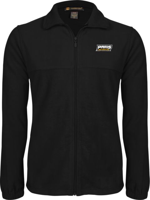 Paris Junior College Fleece Full Zip Jacket Paris Junior College Wordmark - ONLINE ONLY