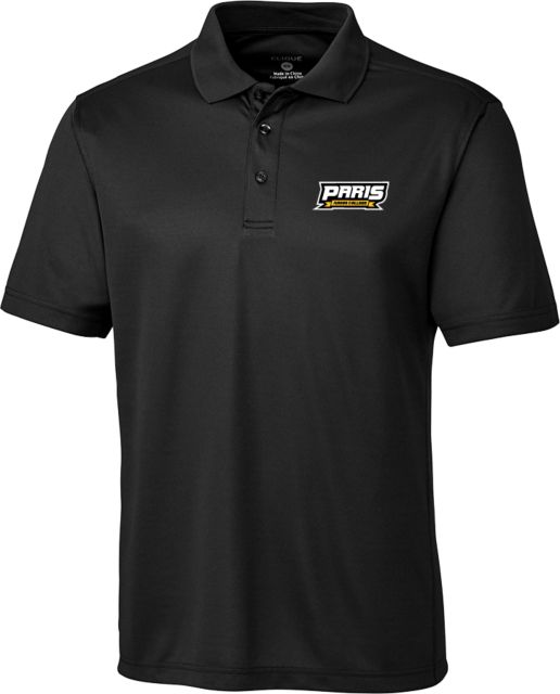 Paris Junior College Clique Ice Pique Polo Paris Junior College Wordmark - ONLINE ONLY