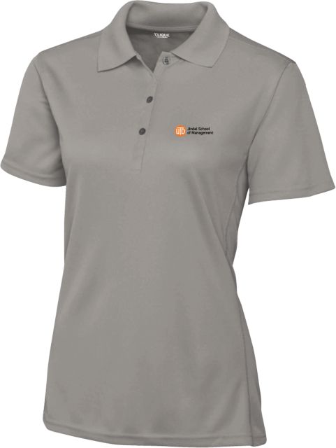 UT Dallas C&B Womens Clique Ice Pique Polo UTD - Jindal School of Management - ONLINE ONLY