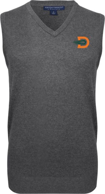 UT Dallas VNeck Sweater Vest UTD -  Outlined Athletic D - ONLINE ONLY