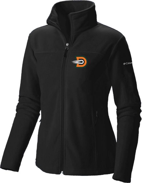 UT Dallas Columbia Womens Full Zip Fleece Jacket UTD -  Outlined Athletic D - ONLINE ONLY