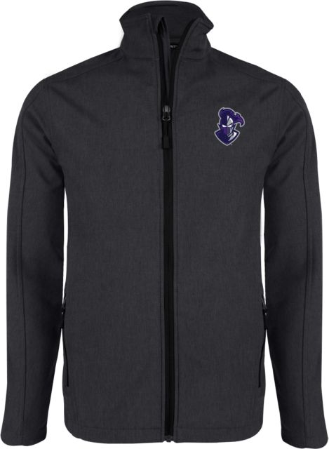 Furman Heather Softshell Jacket Furman Paladin Mascot Head - ONLINE ONLY