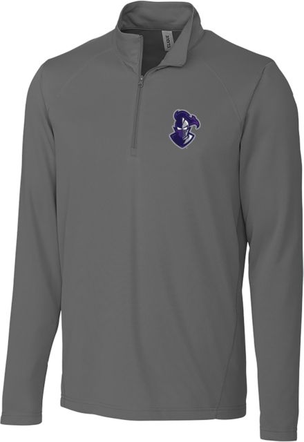 Furman C&B Titan Clique Ice Pique Half Zip Furman Paladin Mascot Head - ONLINE ONLY