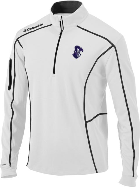Furman Columbia Omni Wick Shotgun 1/4 Zip Furman Paladin Mascot Head - ONLINE ONLY