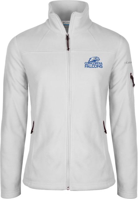 Concordia WI Columbia Ladies Full Zip Fleece Jacket Standard Falcon Wordmark - ONLINE ONLY