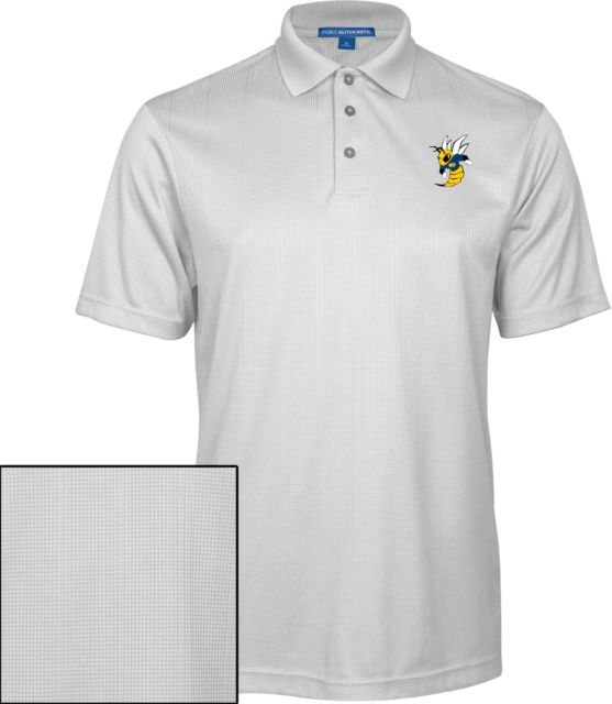 Fullerton College Performance Fine Jacquard Polo FC Wordmark - ONLINE ONLY