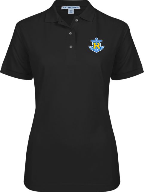 Rollins Womens Silk Touch Pique Polo Primary Mark - ONLINE ONLY