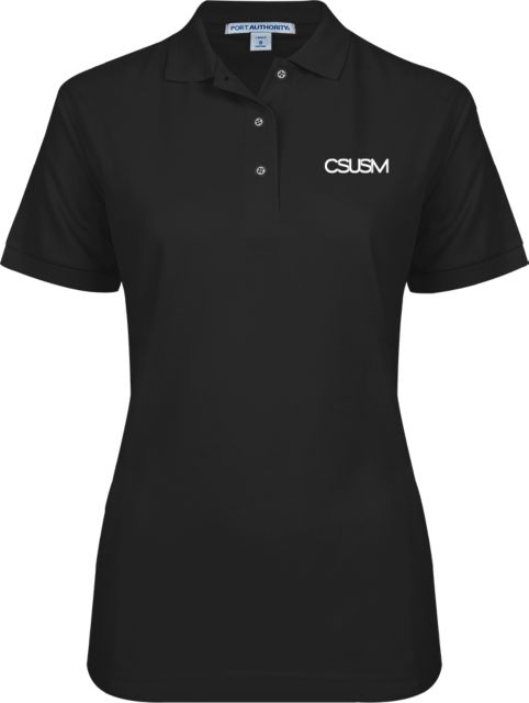 Cal State San Marcos Womens Silk Touch Pique Polo CSUSM - ONLINE ONLY