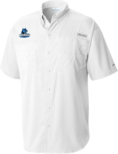 Cal State San Marcos Columbia Tamiami Performance Short Sleeve Shirt Primary Logo - ONLINE ONLY