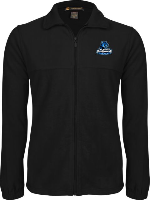 Cal State San Marcos Fleece Full Zip Jacket Primary Logo - ONLINE ONLY