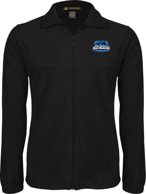 Cal State San Marcos Fleece Full Zip Jacket Secondary Logo - ONLINE ONLY