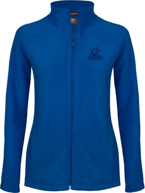 Cal State San Marcos Womens Fleece Full Zip Jacket Primary Logo - ONLINE ONLY