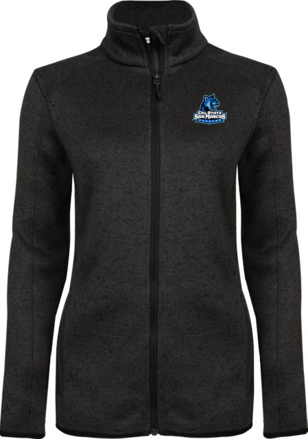 Cal State San Marcos Womens Fleece Jacket Primary Logo - ONLINE ONLY