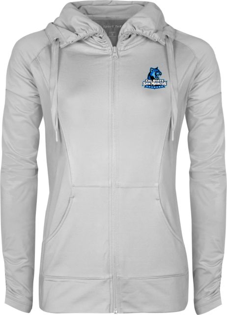 Cal State San Marcos Womens Sport Wick Stretch Full Zip Jacket Primary Logo - ONLINE ONLY