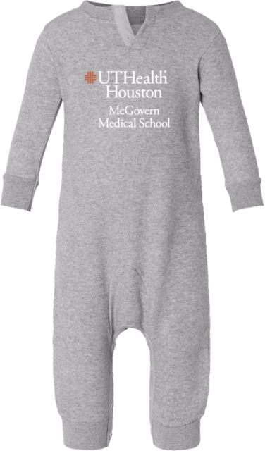 UTHealth Fleece Bodysuit UTHealth Houston McGovern Medical School Stacked - ONLINE ONLY
