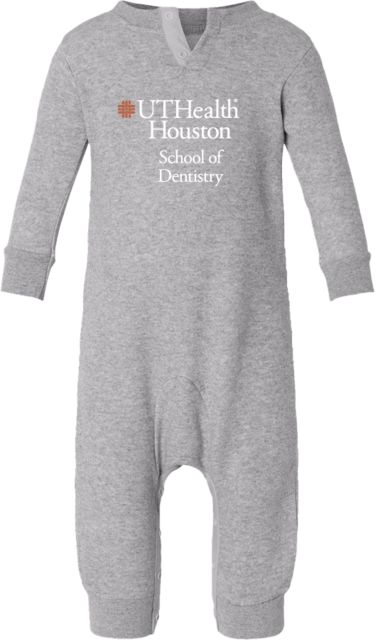 UTHealth Fleece Bodysuit UTHealth Houston School of Dentistry Stacked - ONLINE ONLY
