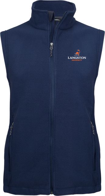 Langston Fleece Full Zip Vest Primary Mark - ONLINE ONLY
