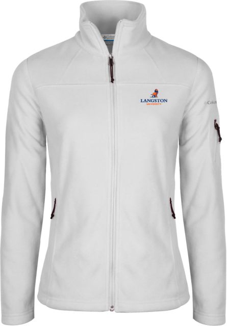 Langston Columbia Ladies Full Zip Fleece Jacket Primary Mark - ONLINE ONLY