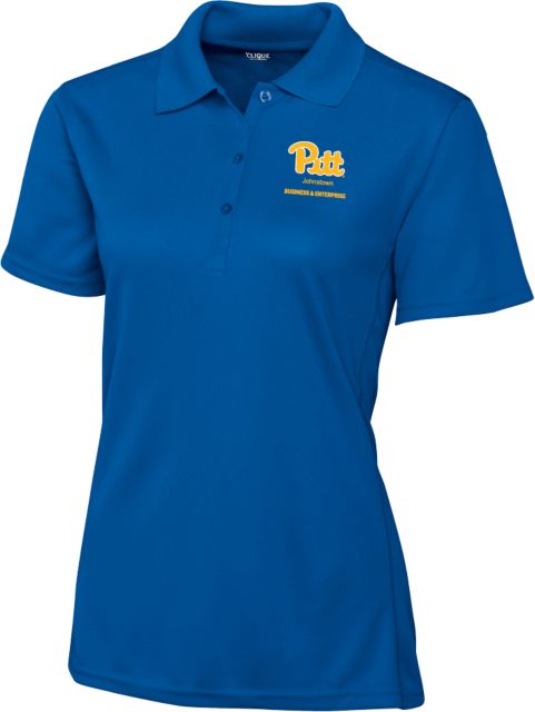 Pittsburgh C&B Womens Clique Ice Pique Polo Pitt Johnstown Business and Enterprise - ONLINE ONLY