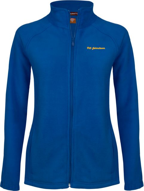 Pittsburgh Ladies Fleece Full Zip Jacket Script Pitt Johnstown - ONLINE ONLY