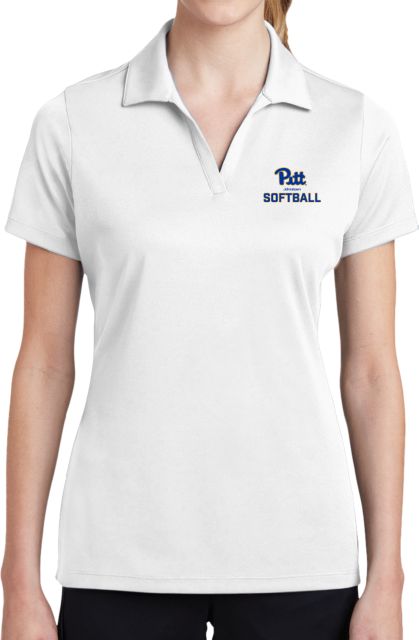 Pittsburgh Womens Dry Mesh Polo Pitt Johnstown Softball - ONLINE ONLY