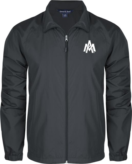 Arkansas Monticello Full Zip Wind Jacket Primary Mark - ONLINE ONLY