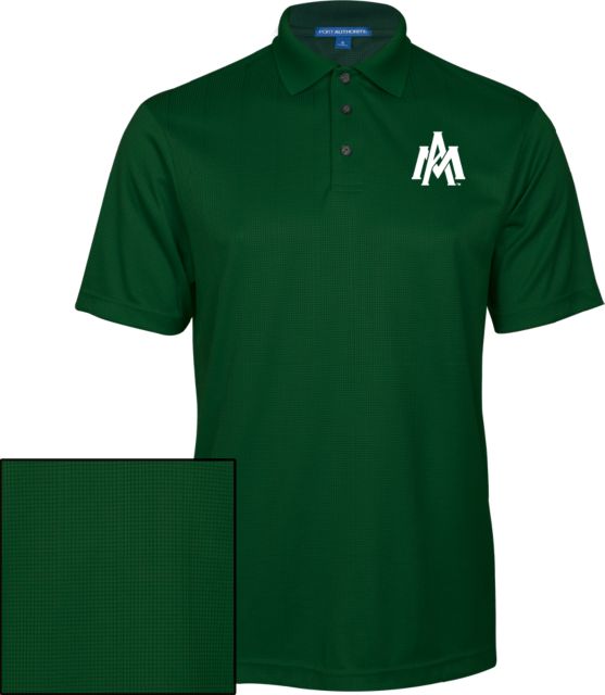 Arkansas Monticello Performance Fine Jacquard Polo Primary Mark - ONLINE ONLY
