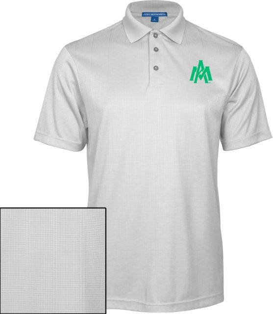 Arkansas Monticello Performance Fine Jacquard Polo Primary Mark - ONLINE ONLY