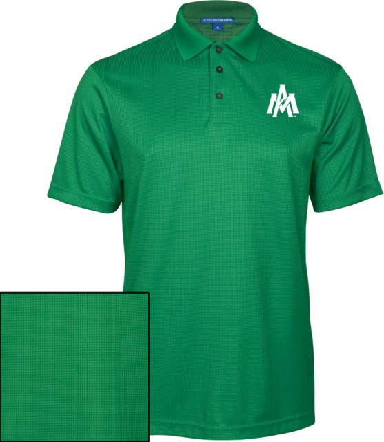 Arkansas Monticello Performance Fine Jacquard Polo Primary Mark - ONLINE ONLY