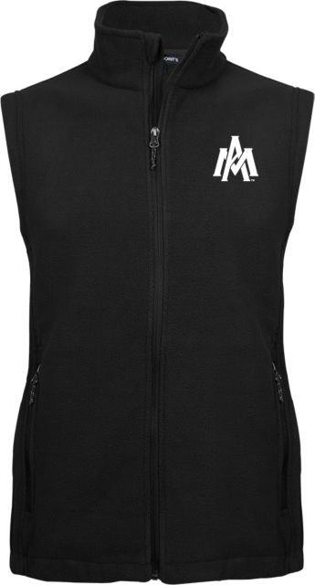 Arkansas Monticello Fleece Full Zip Vest Primary Mark - ONLINE ONLY