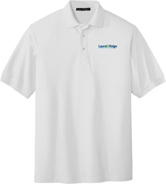 Laurel Ridge Silk Touch Polo Wordmark Horizontal - ONLINE ONLY