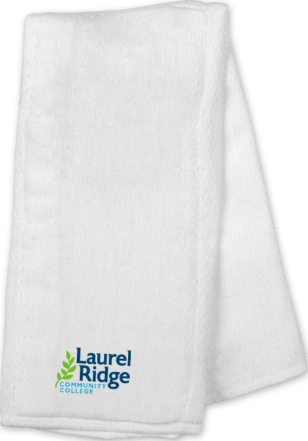 Laurel Ridge Baby Burp Cloth Wordmark Stacked - ONLINE ONLY