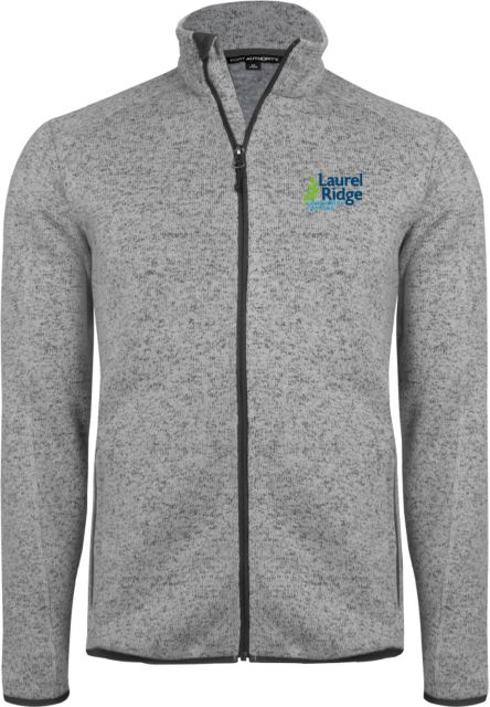 Laurel Ridge Sweater Fleece Jacket Wordmark Stacked - ONLINE ONLY