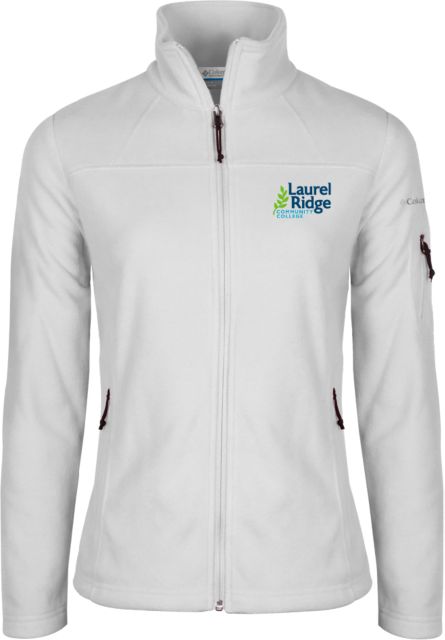 Laurel Ridge Columbia Womens Full Zip Fleece Jacket Wordmark Stacked - ONLINE ONLY