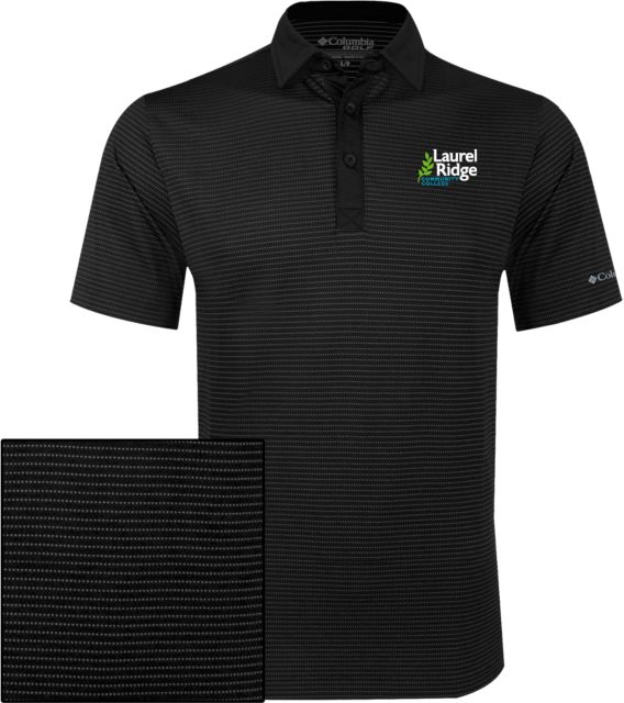 Laurel Ridge Columbia Omni Wick Sunday Golf Polo Wordmark Stacked - ONLINE ONLY