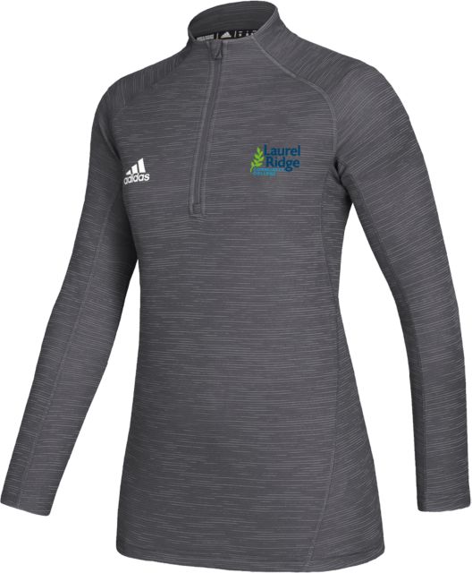 Laurel Ridge Adidas Womens Game Mode 1/4 Zip Wordmark Stacked - ONLINE ONLY