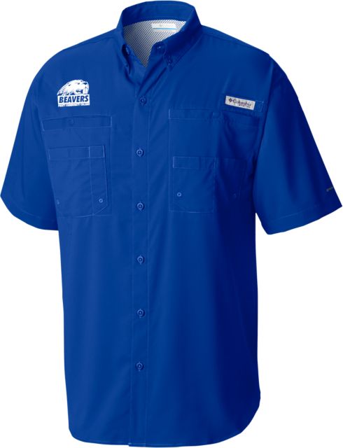 Pratt CC Columbia Tamiami Performance Short Sleeve Shirt Official Logo - ONLINE ONLY