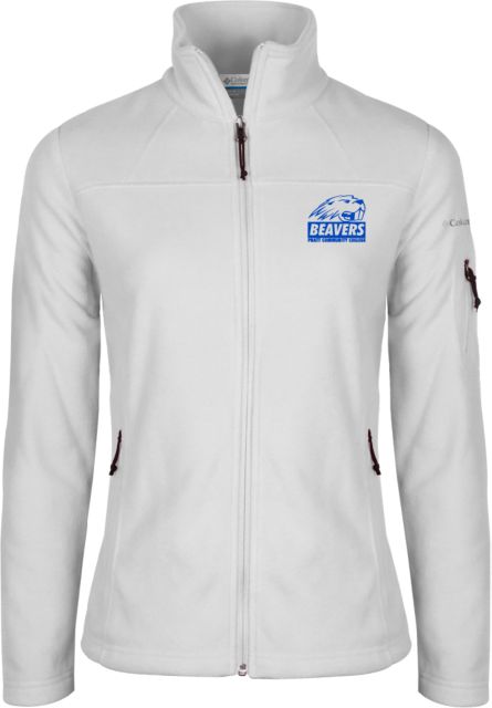 Pratt CC Columbia Ladies Full Zip Fleece Jacket Official Logo - ONLINE ONLY