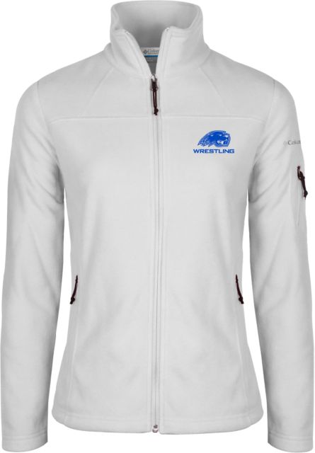 Pratt CC Columbia Ladies Full Zip Fleece Jacket Beaver head Wrestling - ONLINE ONLY