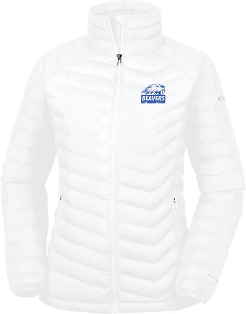Pratt CC Columbia Powder Lite Ladies Jacket Official Logo - ONLINE ONLY