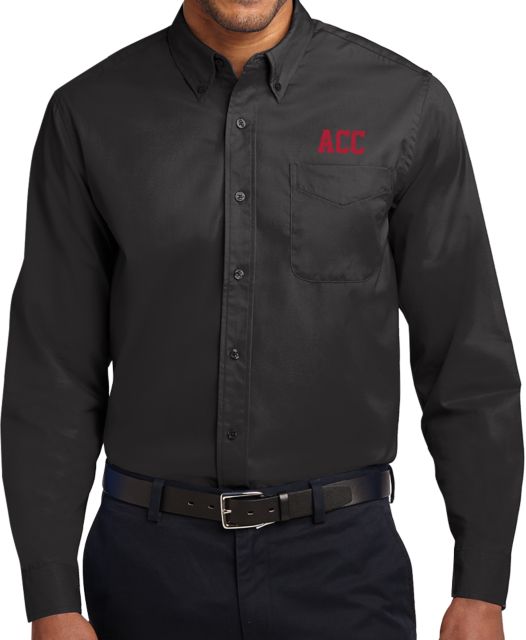Alpena Twill Button Down Long Sleeve White ACC - ONLINE ONLY