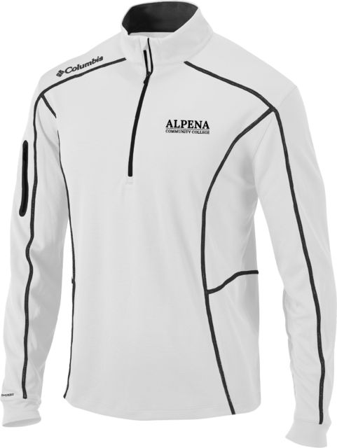 Alpena Columbia Omni Wick Shotgun 1/4 Zip Wordmark - ONLINE ONLY
