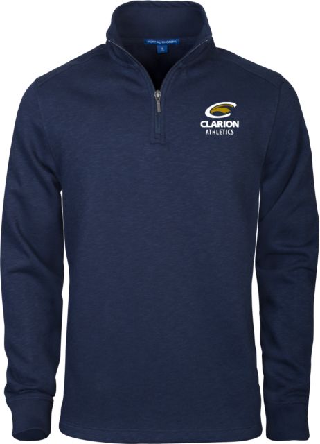 PennWest Clarion Slub Fleece 1/4 Zip Pullover Clarion C Eagle - Athletics - ONLINE ONLY