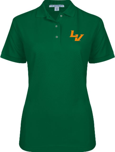 LaVerne Womens Silk Touch Pique Polo University of La Verne  LV Mark