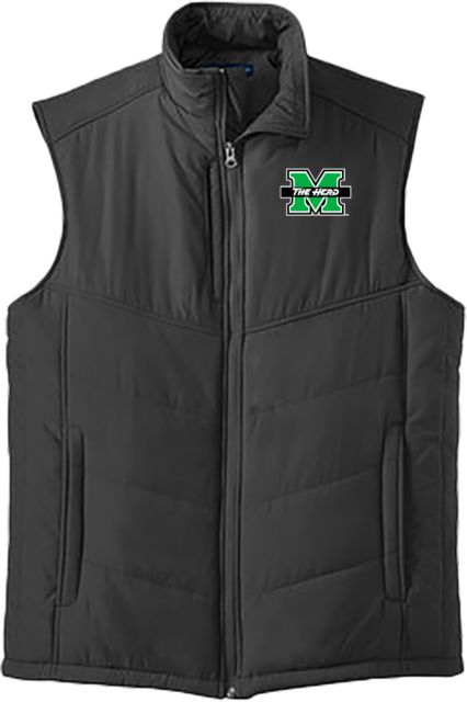 Marshall Puffer Vest Marshall University The Herd Primary Mark - ONLINE ONLY