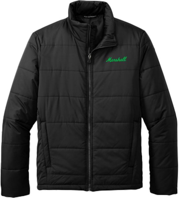 Marshall Puffer Jacket Marshall University Marshall Script Wordmark - ONLINE ONLY