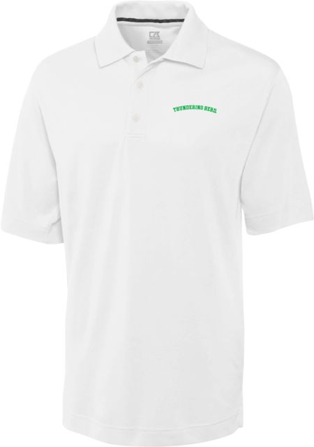 Marshall C&B Advantage TriBlend Pique Polo Marshall University Thundering Herd Arched - ONLINE ONLY