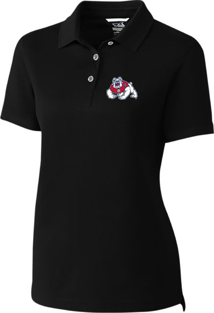 Fresno State Womens CandB Advantage Polo Fresno State Primary Mark EMB - ONLINE ONLY