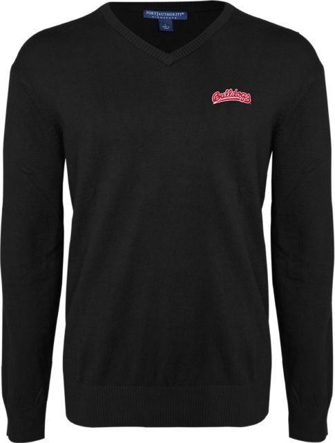 Fresno State VNeck Sweater Scripted Bulldogs EMB - ONLINE ONLY